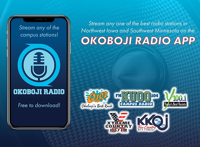 Rock Radio Station App in Okoboji & Spirit Lake